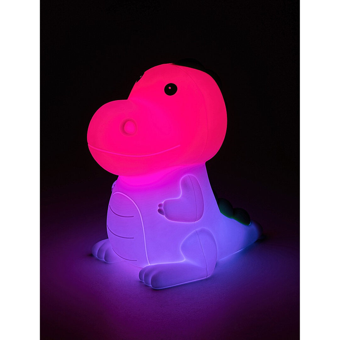 Lampada per bambini Rabalux, Dinosauro, LED RGB, bianco caldo, IP20, Unicoo