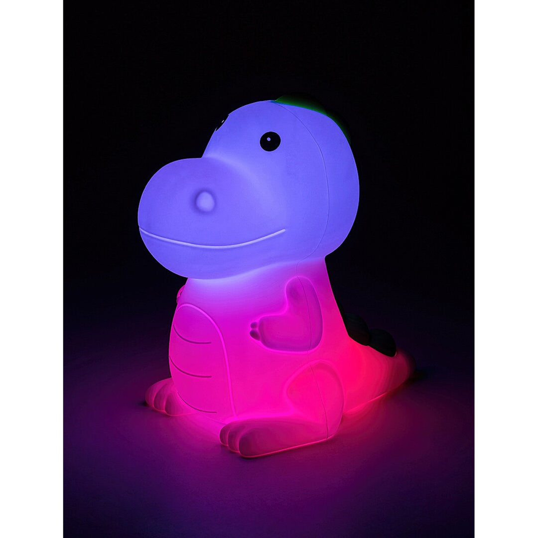 Lampada per bambini Rabalux, Dinosauro, LED RGB, bianco caldo, IP20, Unicoo