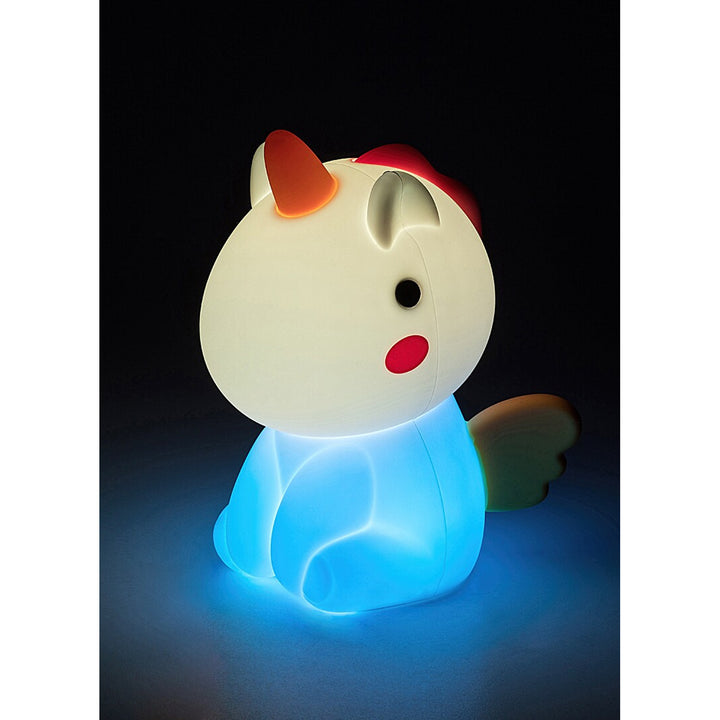 Lampada per bambini Rabalux, unicorno, LED RGB, bianco caldo, IP20, Unicoo