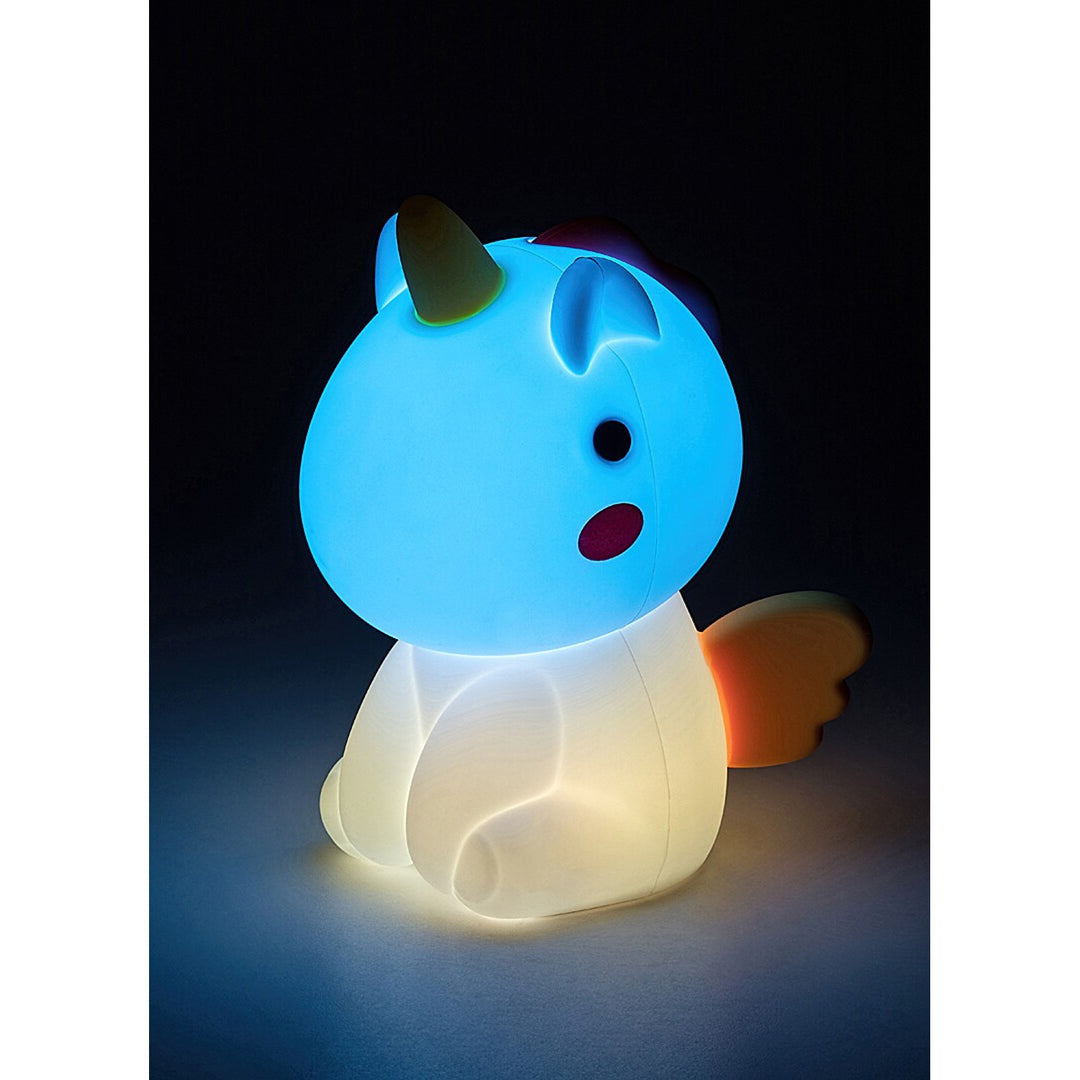 Lampada per bambini Rabalux, unicorno, LED RGB, bianco caldo, IP20, Unicoo