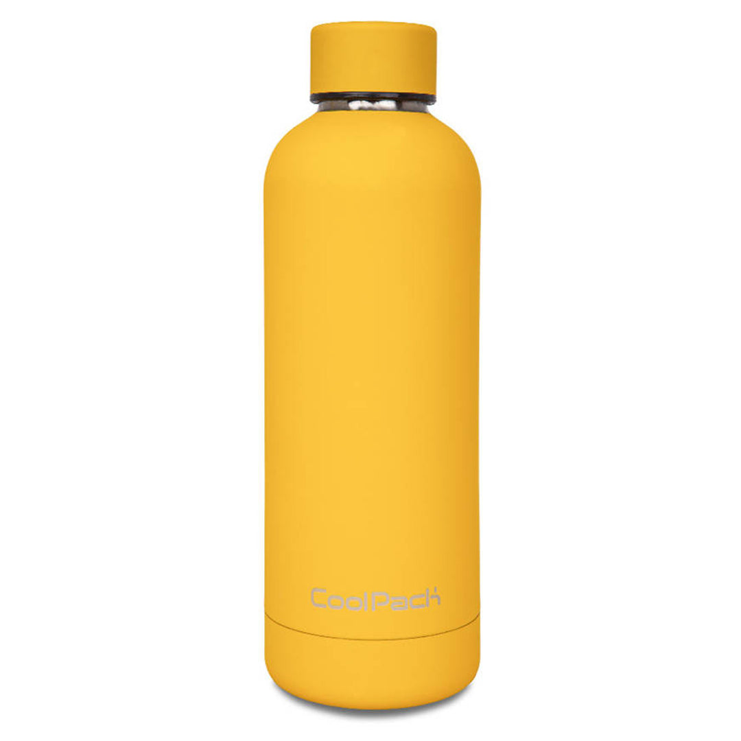 Bottiglia termica Coolpack, 500 ml, acciaio inox, giallo, Bonet Z23005