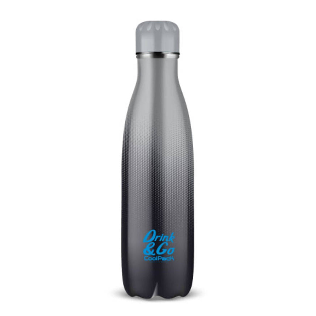 Bottiglia termica Coolpack, 0,5L, acciaio inox, grigio, Drink & Go Z04511