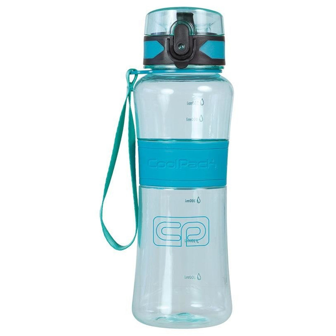 Bottiglia Coolpack, in tritanio, 550 ml, turchese, Tritanum 67515CP