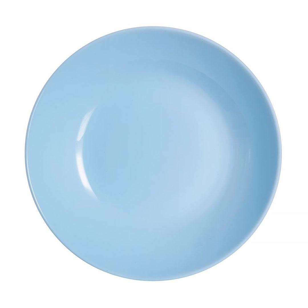 Piatto fondo Luminarc, zuppa, rotondo, 20 cm, blu, Diwali
