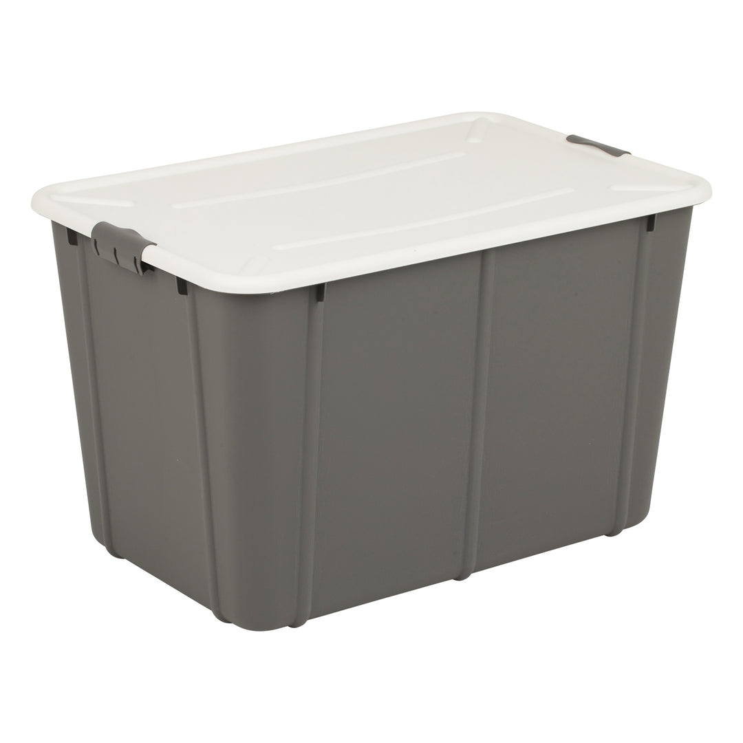 BranQ Velur 60L contenitore con coperchio grigio scuro