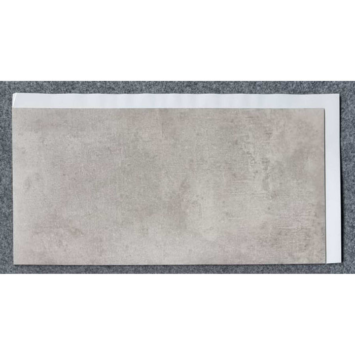 Piastrelle autoadesive per pareti e pavimenti Fliesana, set di 3, impermeabili, effetto cemento, colore grigio chiaro