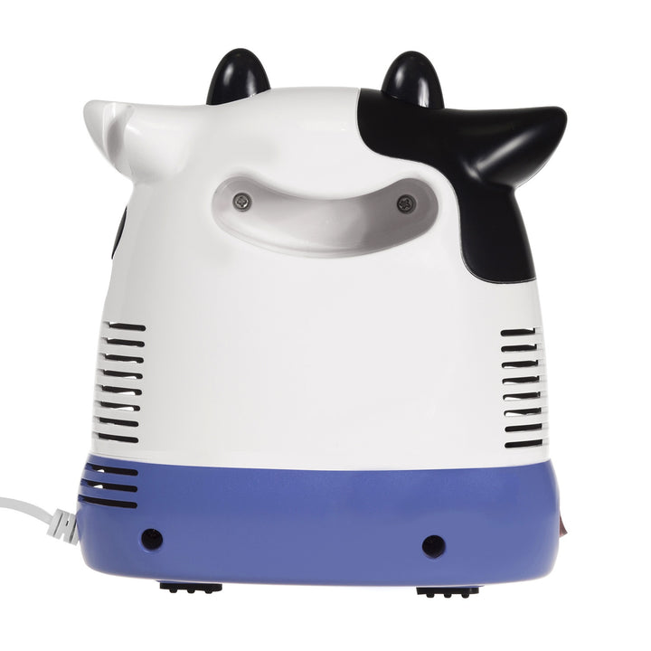 Inalatore per bambini Promedix,, nebulizzatore, maschera, set di filtri, PR-810 + termometro medico a infrarossi senza contatto Promedix PR-960, modello  Mucca