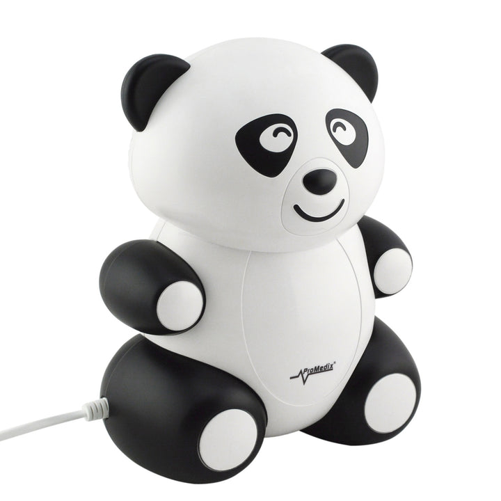 Inalatore per bambini Promedix PR-812 panda, nebulizzatore, maschera, set di filtri + termometro medico a infrarossi senza contatto Promedix PR-960