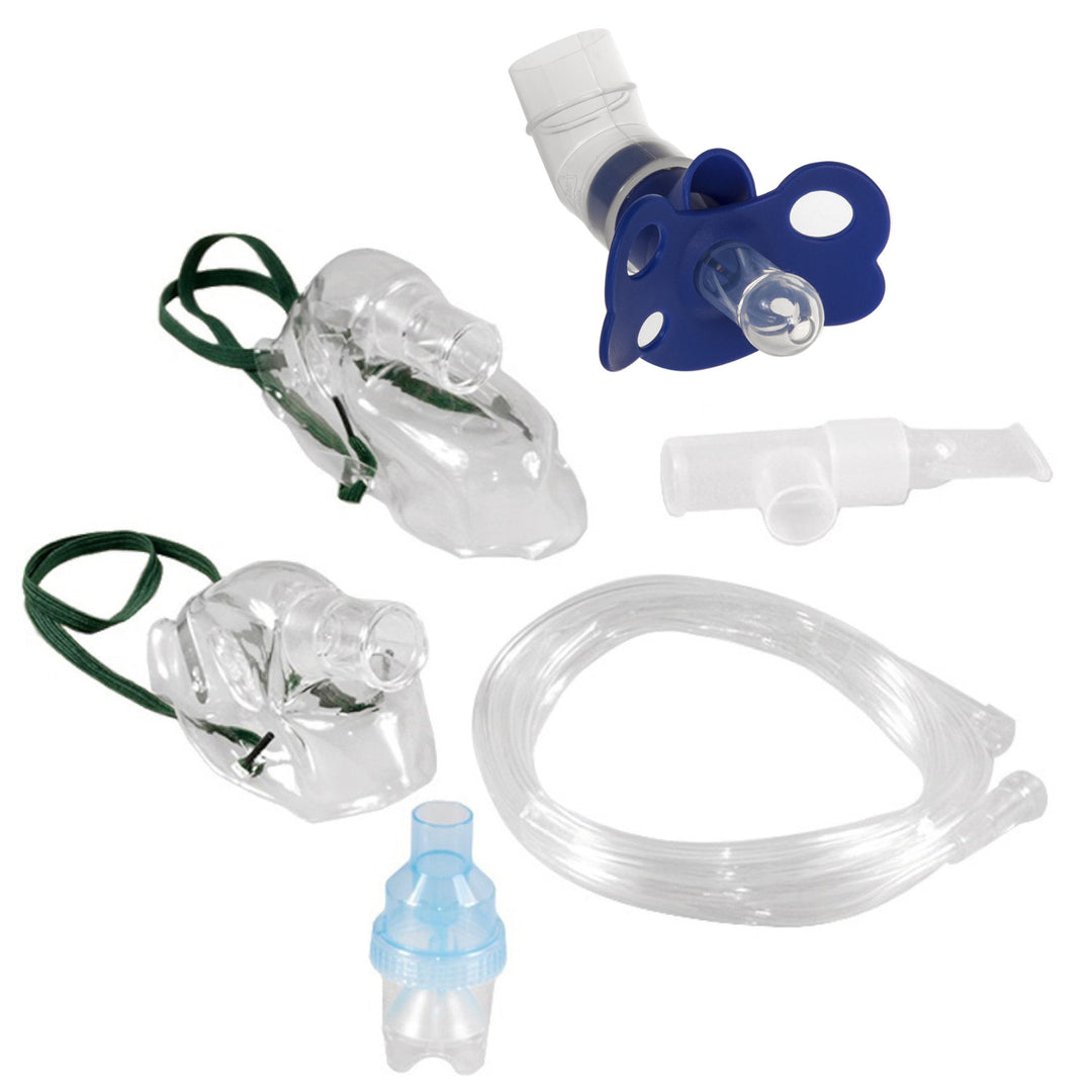 Set di maschera per inalatore e accessori Promedix PR-850, manichino