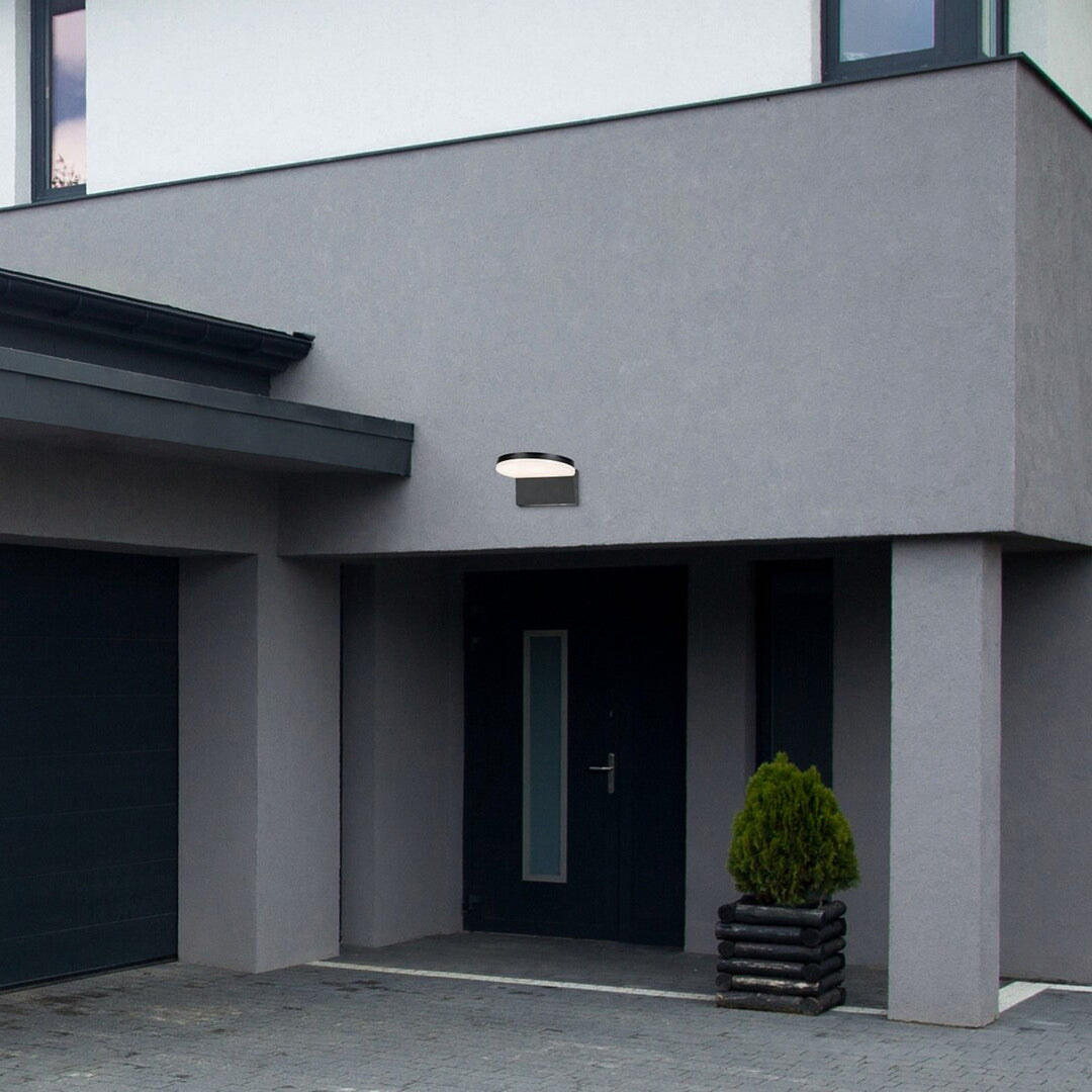 Lampada da parete per esterni Rabalux, 9W, nero, Batida