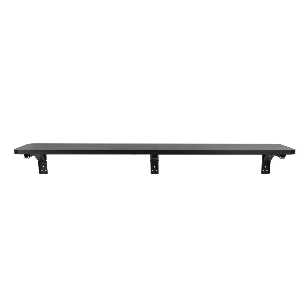 Maclean Ripiano/top pieghevole, nero, 100x20 cm, max. 50 kg, MC-129 B