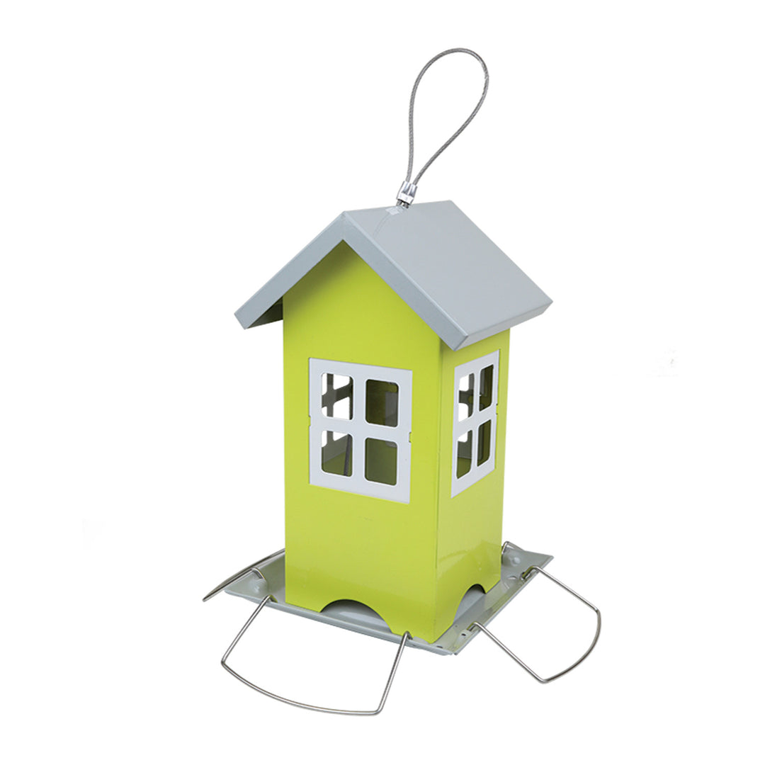Alimentatore in metallo - casetta, dimensioni: larghezza 20,5 cm, altezza 19,5 cm, Greenmill GR2028