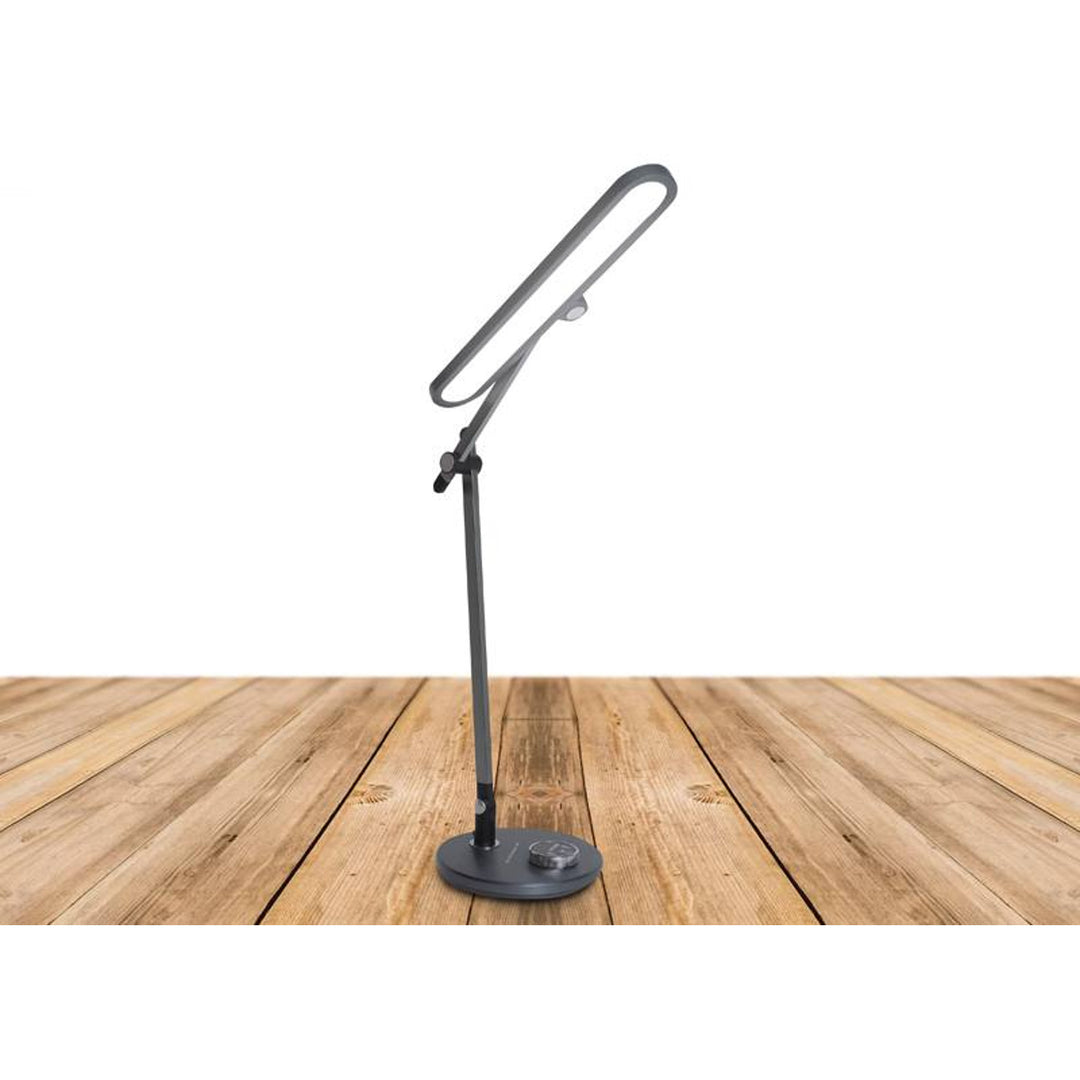 Lampada da ufficio Svensson, 620 lumen, 12 W di potenza, tre temperature di luce, pannello a sfioramento, LXBL1892