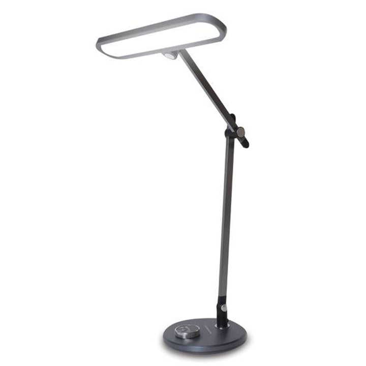 Lampada da ufficio Svensson, 620 lumen, 12 W di potenza, tre temperature di luce, pannello a sfioramento, LXBL1892
