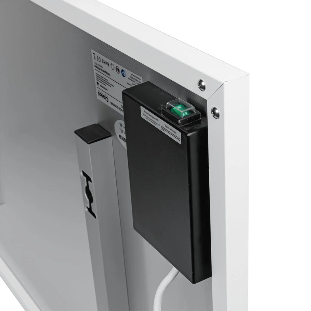 Riscaldatore a infrarossi Cronos, 700W, telecomando, superficie opaca, ultrasottile, riscaldamento economico, Graphene PRO CGP-700TWP
