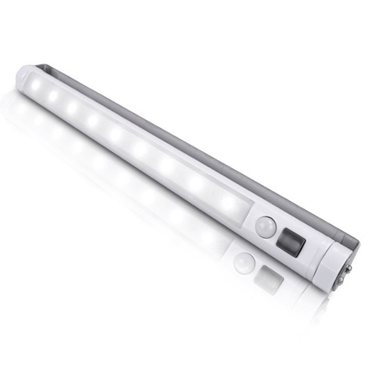Lampada da cucina Maclean LED, sottopensile 9 SMD, a batteria, sensore PIR on/off, MCE166 + 3x batterie Varta Industrial LR6/AA R-06