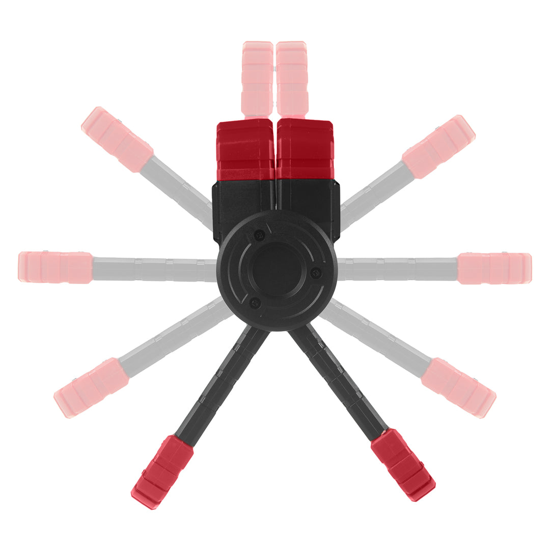 Lampada da lavoro Maclean LED COB, 300 lm, 3 modalità di illuminazione, temperatura colore 6500K, MCE439 + 4x batterie Varta Industrial AA