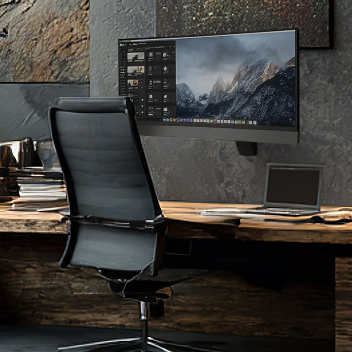 Supporto Universale a Muro per TV  da 23 fino a 42" Regolabile Orientabile InclinabiMaclean MC-503