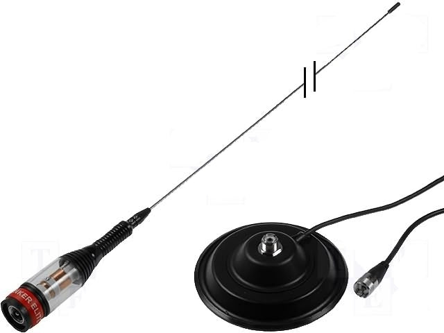 CB Radio Antenna Magnet Sunker CB 115 148cm Potenza: 600W