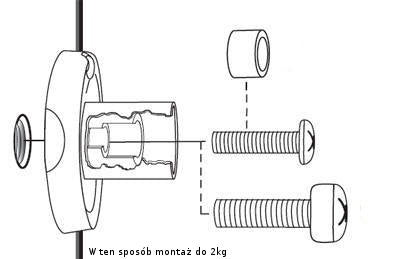 Supporto Staffa Altoparlante da Parete Seti di Due Pezzi Maclean MC-528