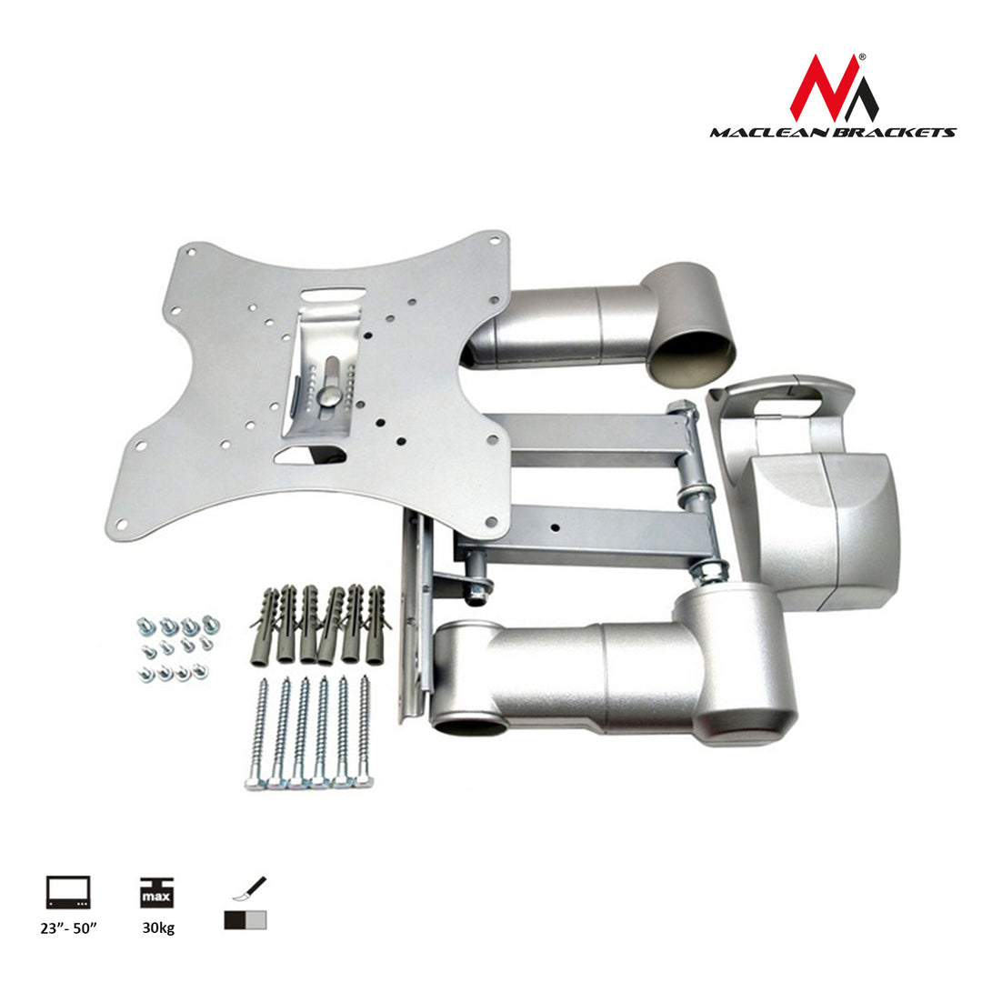 Supporto Universale a Muro per TV da 23 fino a 50" Regolabile Maclean MC-503A S