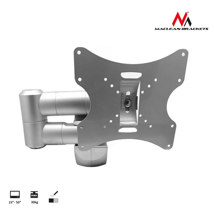 Supporto Universale a Muro per TV da 23 fino a 50" Regolabile Maclean MC-503A S