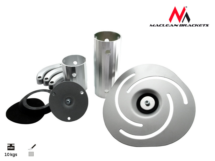 Supporto Staffa Proiettore da Soffitto Universale Maclean MC-517 S