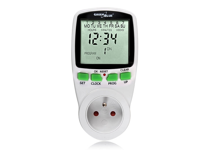 Timer digitale GreenBlue GB105 16 programmi fino a 240 programmi