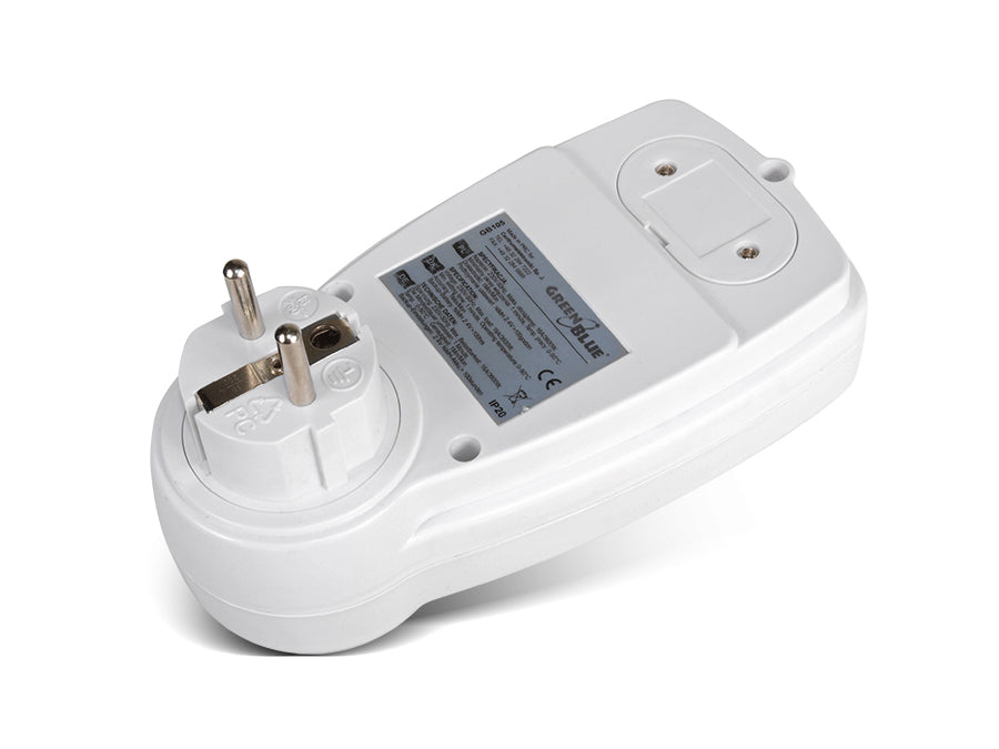 Timer digitale GreenBlue GB105 16 programmi fino a 240 programmi