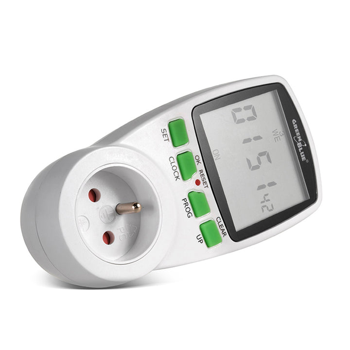 Timer digitale GreenBlue GB105 16 programmi fino a 240 programmi