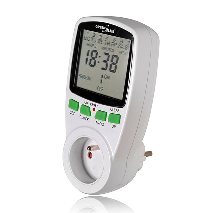 Timer digitale GreenBlue GB105 16 programmi fino a 240 programmi