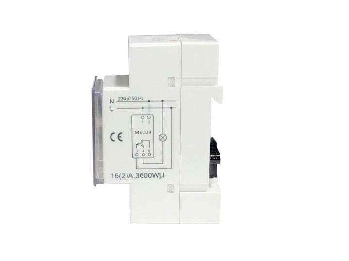 Timer Digitale Programmabile sulla Guida DIN Rele Temporizzatore Maclean MCE09