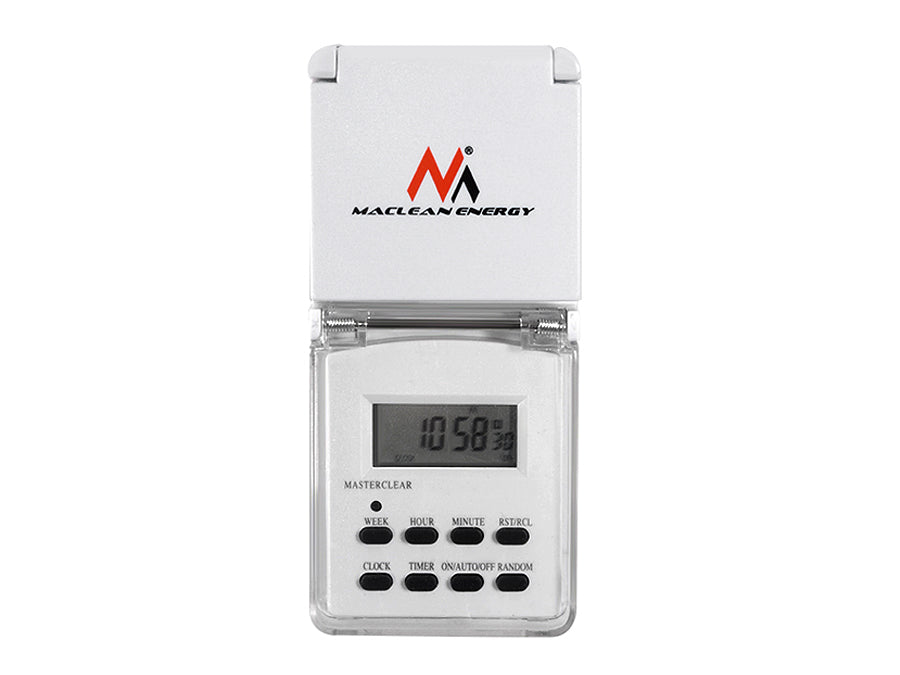 DOPPIO PROGRAMMATORE ELETTRONICO ESTERNO MCE08 colore bianco