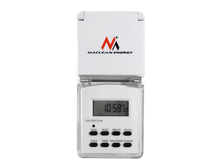 DOPPIO PROGRAMMATORE ELETTRONICO ESTERNO MCE08 colore bianco