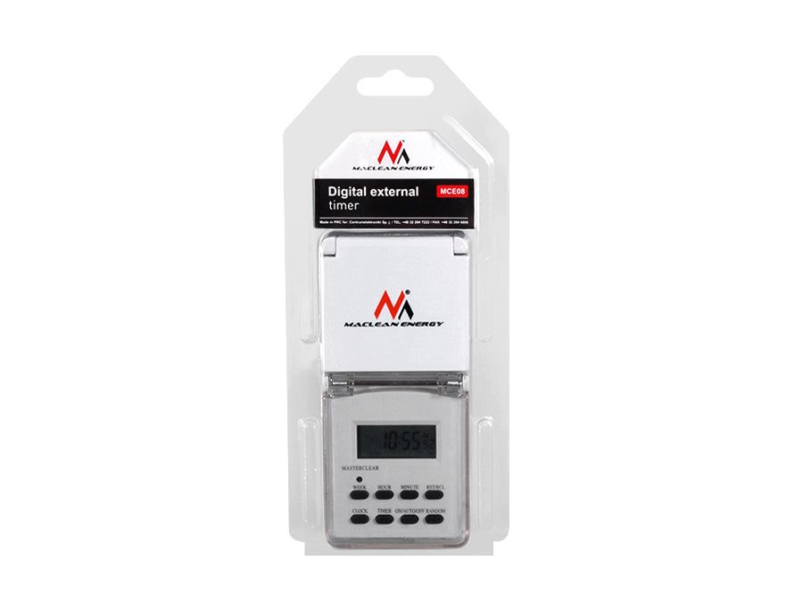 DOPPIO PROGRAMMATORE ELETTRONICO ESTERNO MCE08 colore bianco