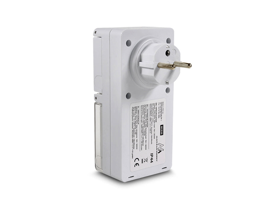 DOPPIO PROGRAMMATORE ELETTRONICO ESTERNO MCE08 colore bianco