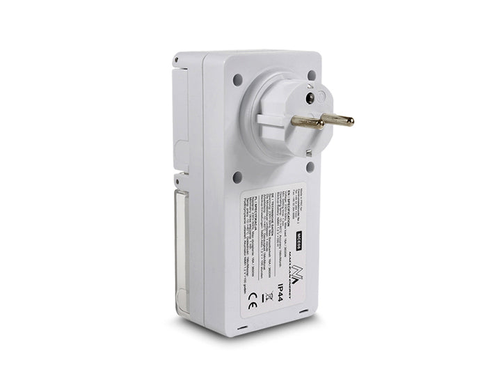 DOPPIO PROGRAMMATORE ELETTRONICO ESTERNO MCE08 colore bianco