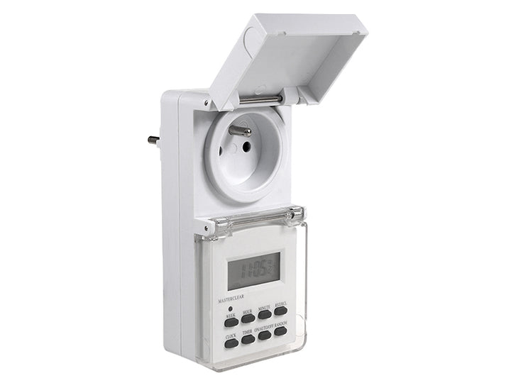 DOPPIO PROGRAMMATORE ELETTRONICO ESTERNO MCE08 colore bianco