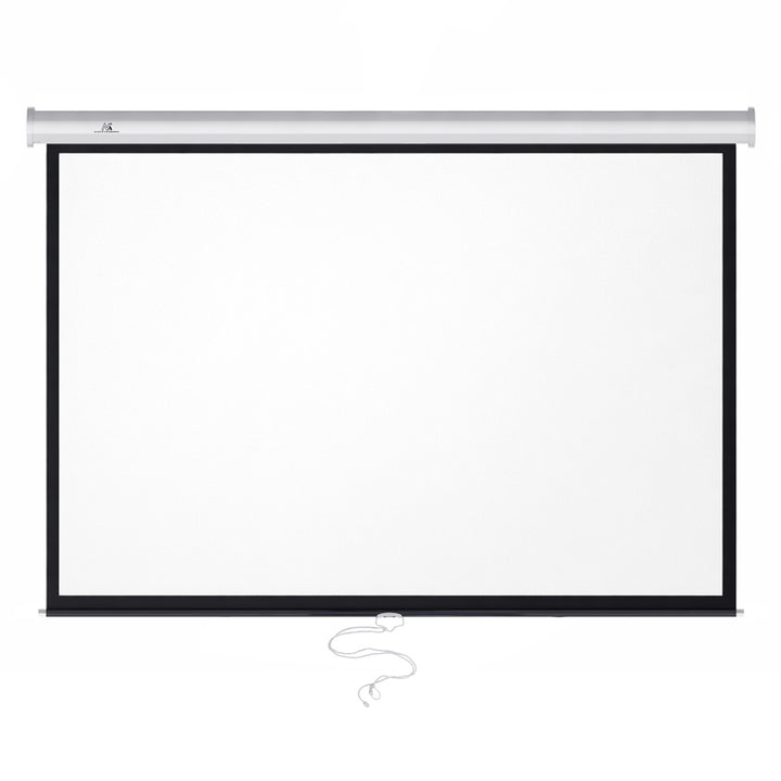 Schermo di proiezione Maclean, auto-lock, bianco opaco, da parete o da soffitto, 100", 4:3, 200x150, MC-594
