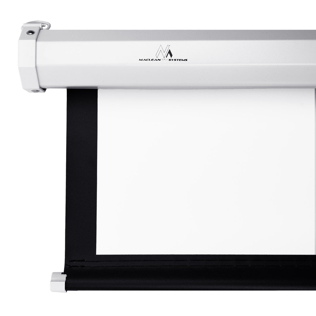 Schermo di proiezione Maclean, auto-lock, bianco opaco, da parete o da soffitto, 100", 4:3, 200x150, MC-594