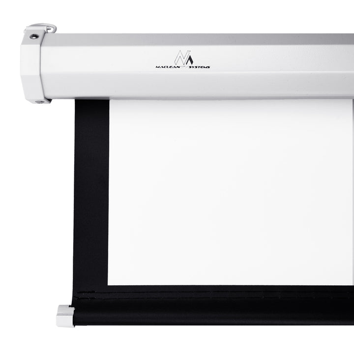 Schermo di proiezione Maclean, auto-lock, bianco opaco, da parete o da soffitto, 100", 4:3, 200x150, MC-594