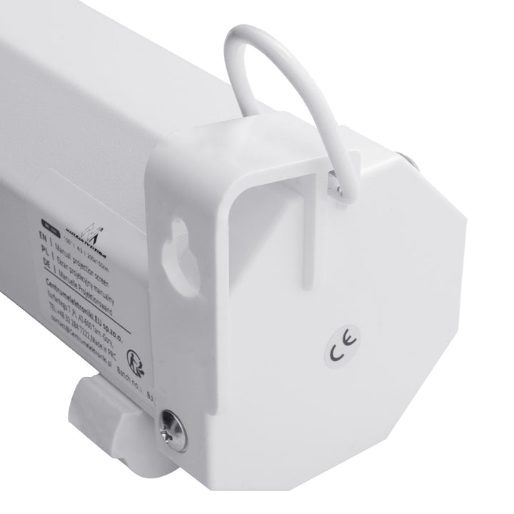 Schermo di proiezione Maclean, auto-lock, bianco opaco, da parete o da soffitto, 100", 4:3, 200x150, MC-594