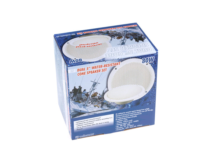Altoparlanti da soffitto a tenuta stagna 80W 2 pezzi VELLEMAN