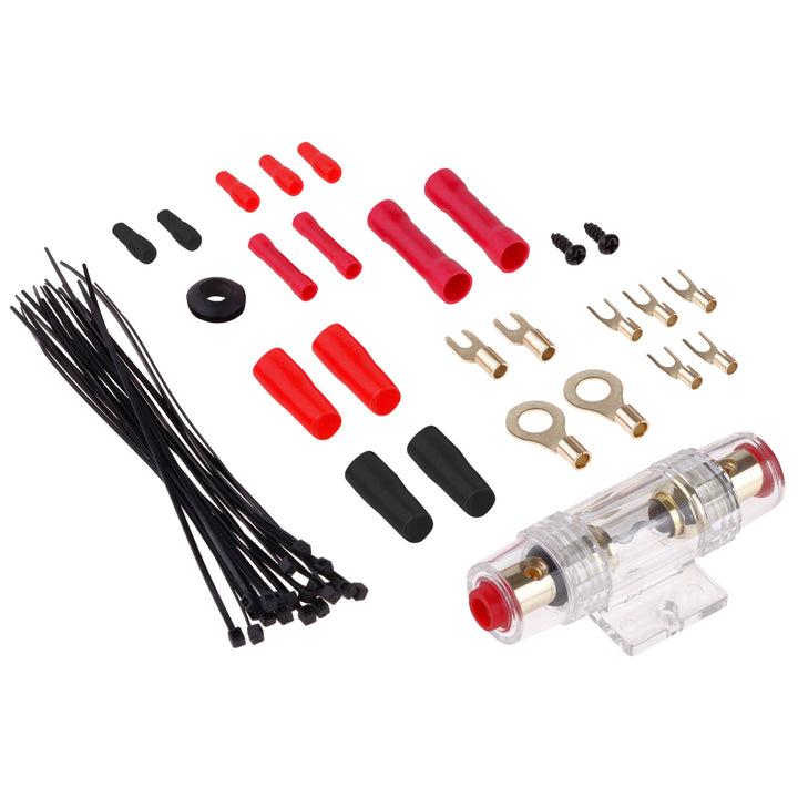 Set di cavi per amplificatori + accessori di montaggio Kruger&Matz KM0011