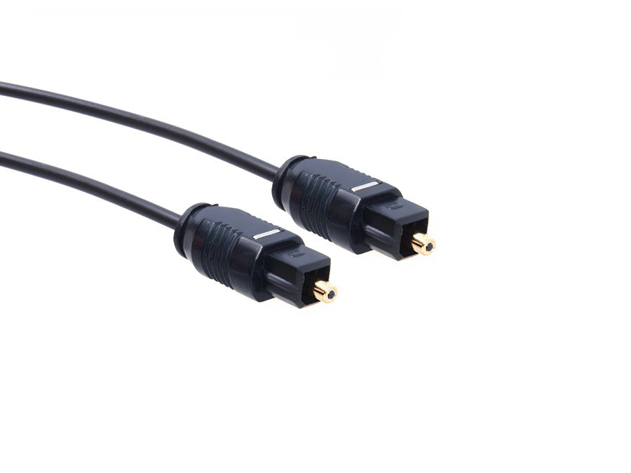Toslink TT Cavo in fibra ottica ULTRA SLIM PLATED MELT Maclean MCTV-750