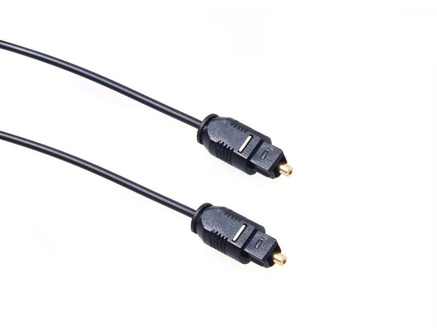 Toslink TT Cavo in fibra ottica ULTRA SLIM PLATED MELT Maclean MCTV-750