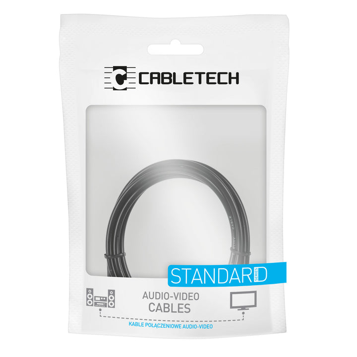 Cavo jack 3,5 mm 2x cinch RCA 1,8 m Cabletech KPO3952-1,8