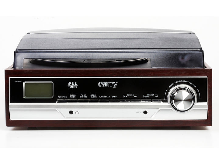 Grammofono + Radio FM CAMRY Stile Retrò classico HOME AUDIO 3 velocità Giradischi