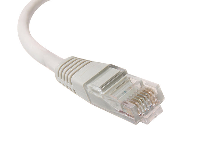 Cavo di rete UTP LAN CAT6, terminato con spine RJ45, grigio - 2 m