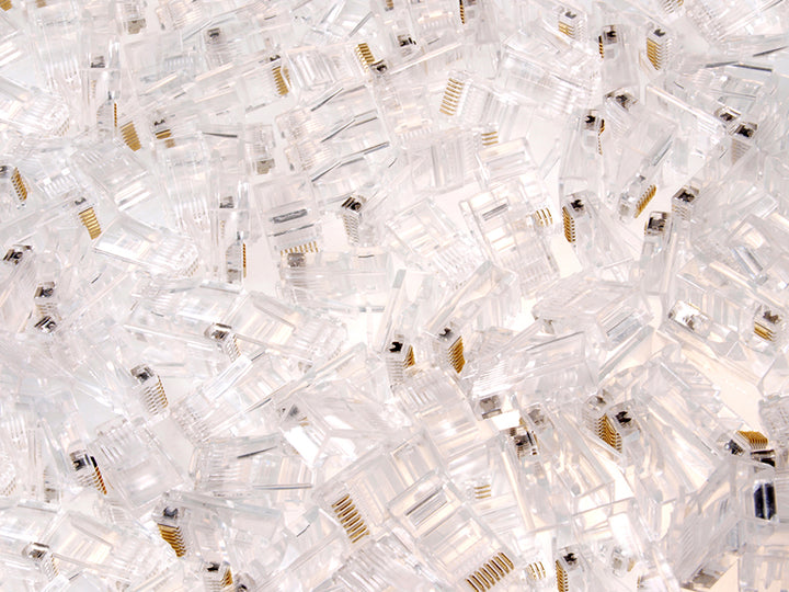 Maclean MCTV663 Connettori Modulari Ethernet RJ45 8P8C 100 Pezzi